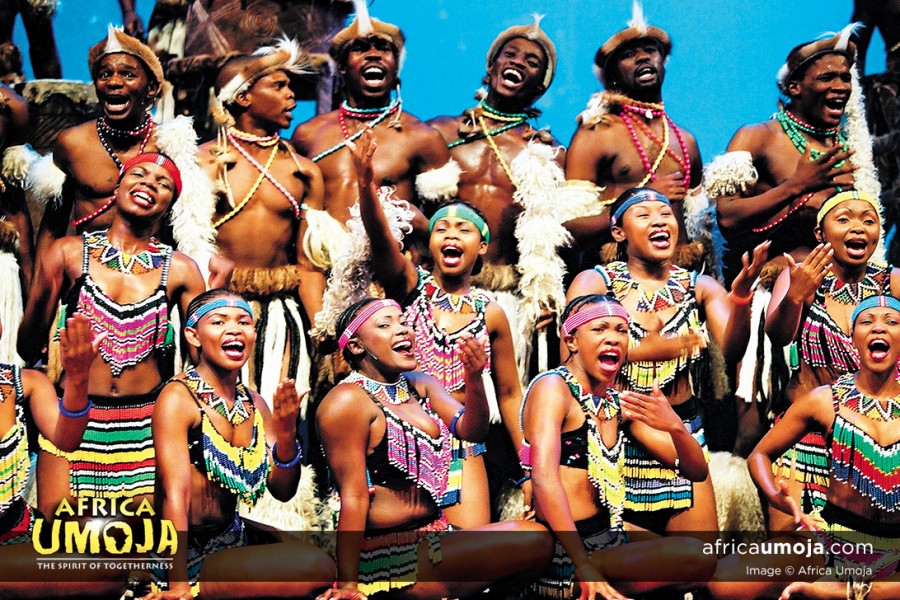 Africa Umoja Tribal performers - South Africa
